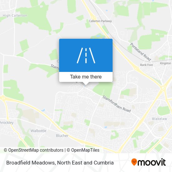 Broadfield Meadows map