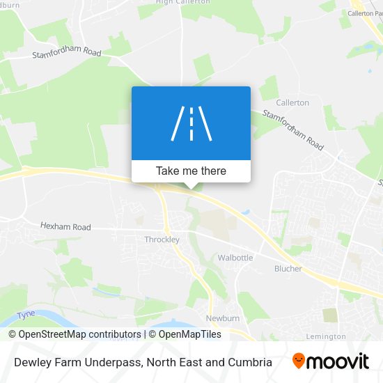 Dewley Farm Underpass map