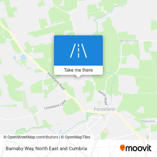 Barnaby Way map
