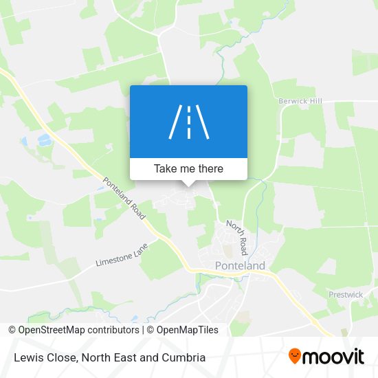 Lewis Close map