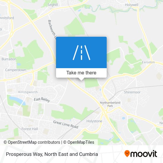Prosperous Way map