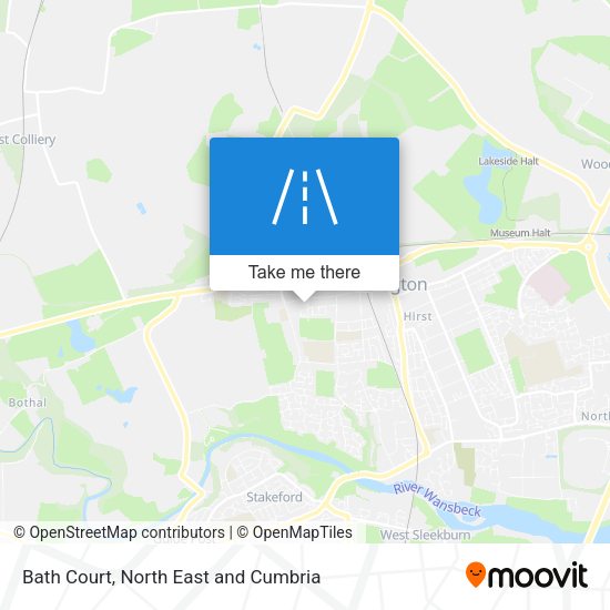 Bath Court map