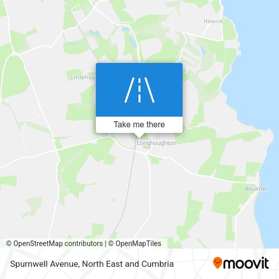 Spurnwell Avenue map