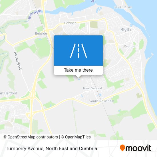 Turnberry Avenue map