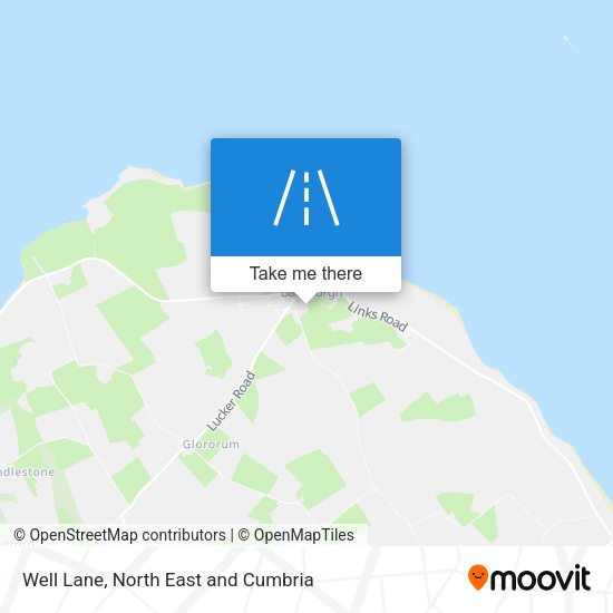 Well Lane map