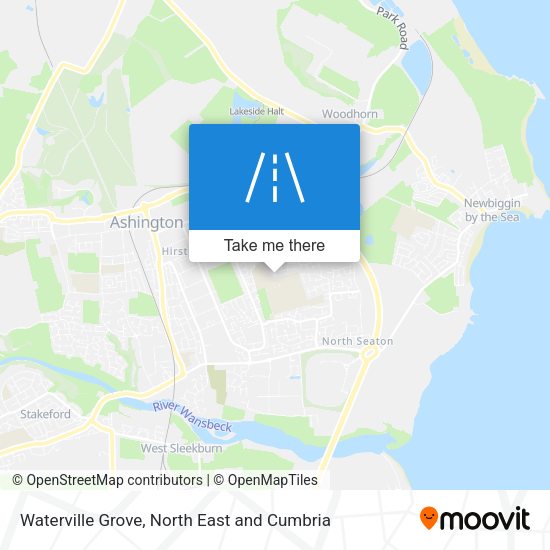 Waterville Grove map
