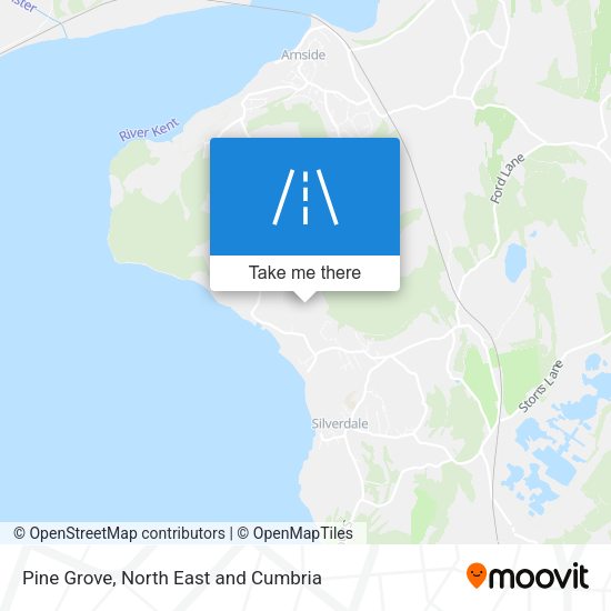 Pine Grove map