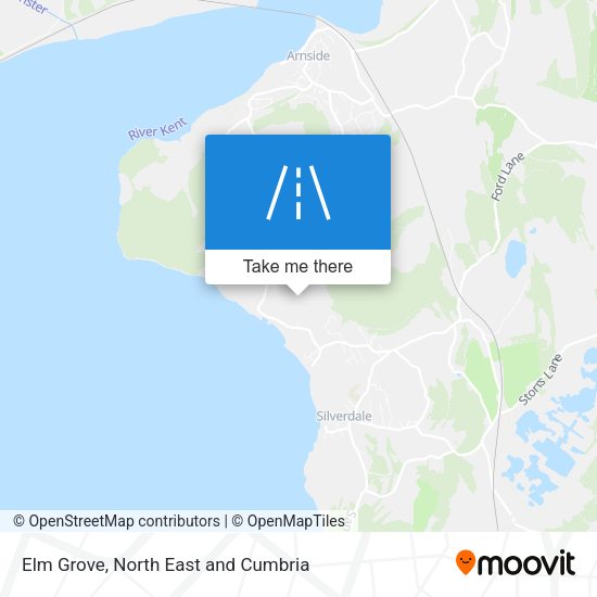 Elm Grove map