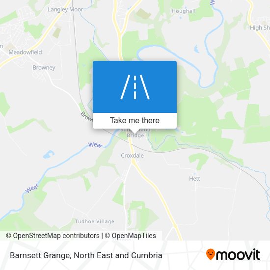 Barnsett Grange map