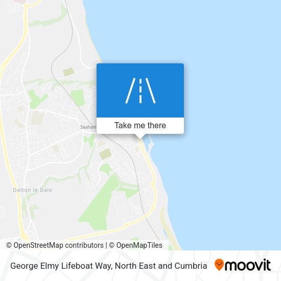 George Elmy Lifeboat Way map