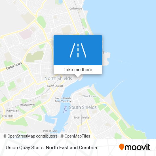 Union Quay Stairs map