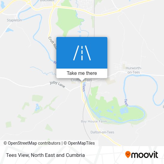 Tees View map