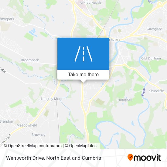 Wentworth Drive map