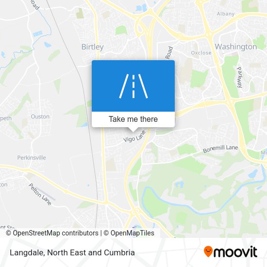 Langdale map