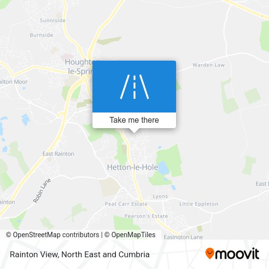 Rainton View map
