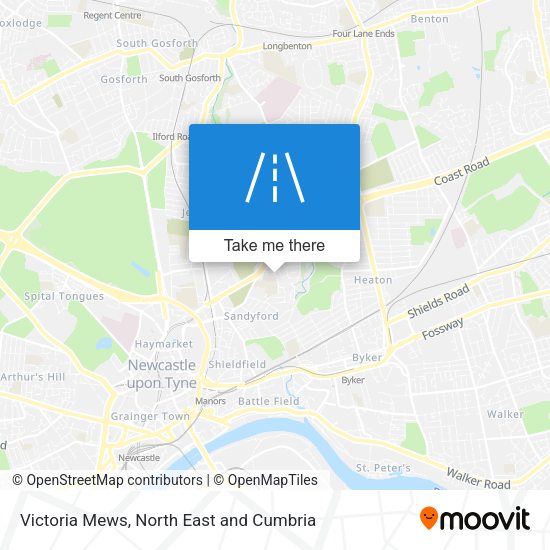 Victoria Mews map