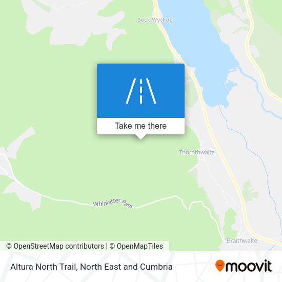 Altura North Trail map