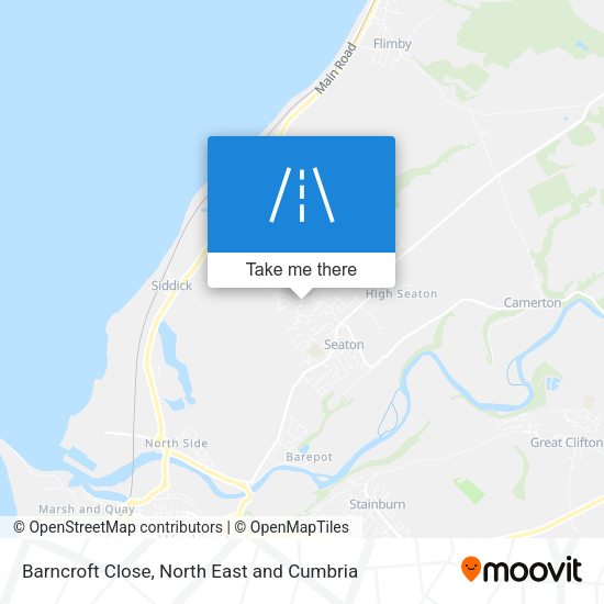 Barncroft Close map