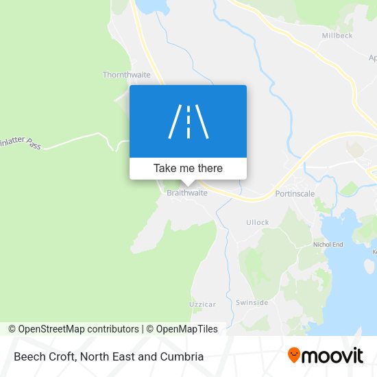 Beech Croft map