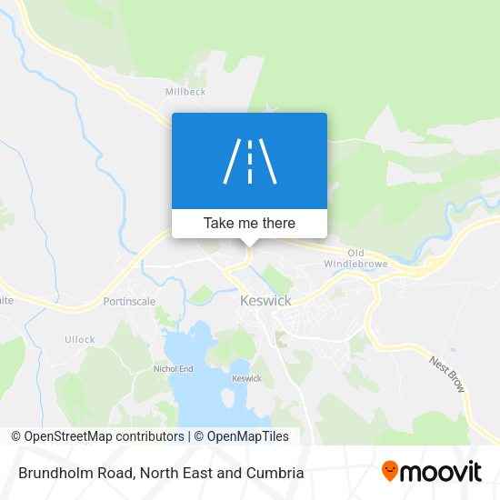 Brundholm Road map