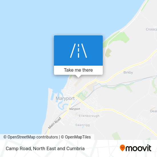 Camp Road map