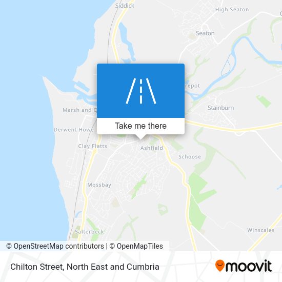 Chilton Street map