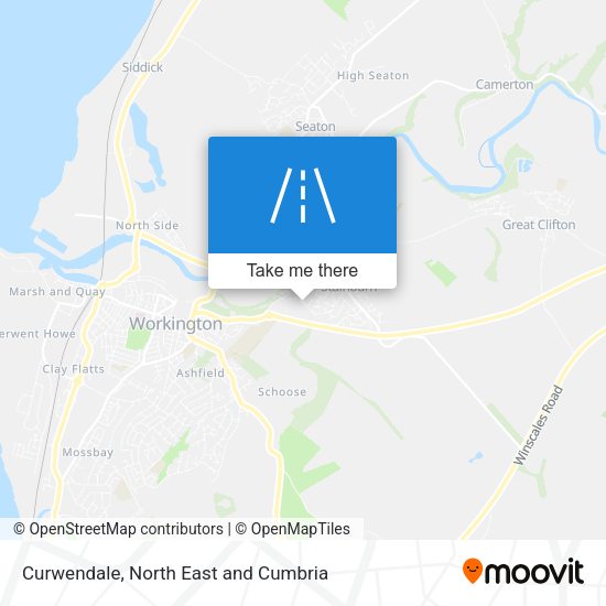Curwendale map