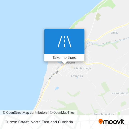 Curzon Street map