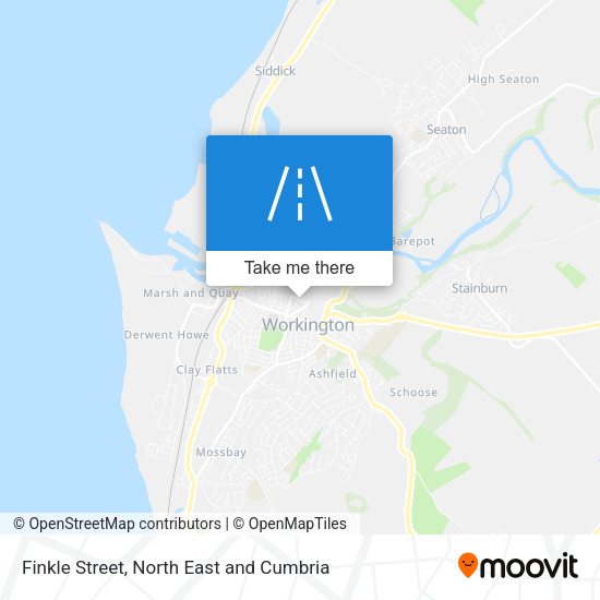 Finkle Street map