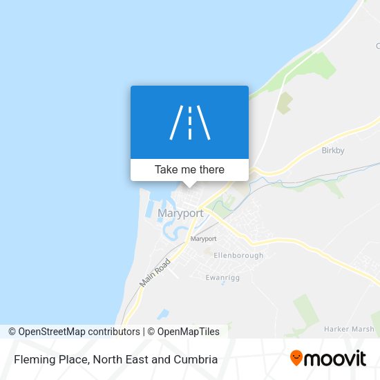 Fleming Place map