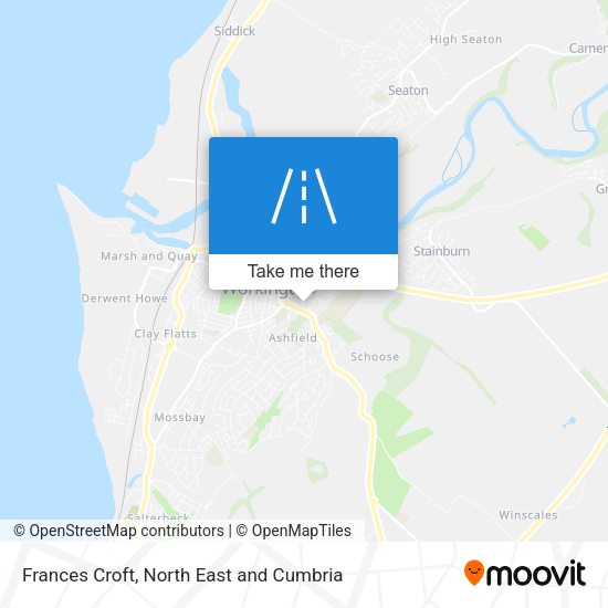 Frances Croft map