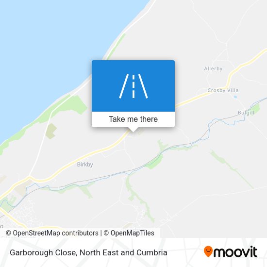 Garborough Close map