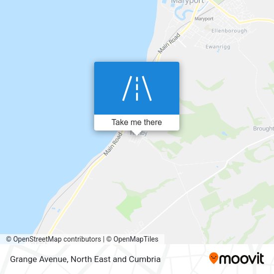 Grange Avenue map