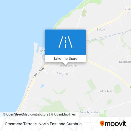 Grasmere Terrace map