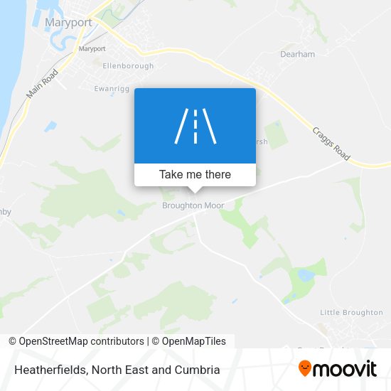 Heatherfields map