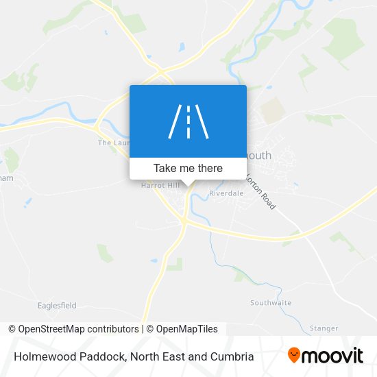 Holmewood Paddock map