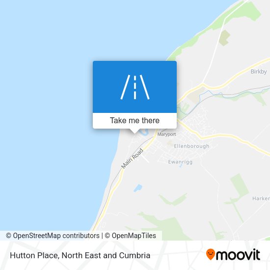 Hutton Place map