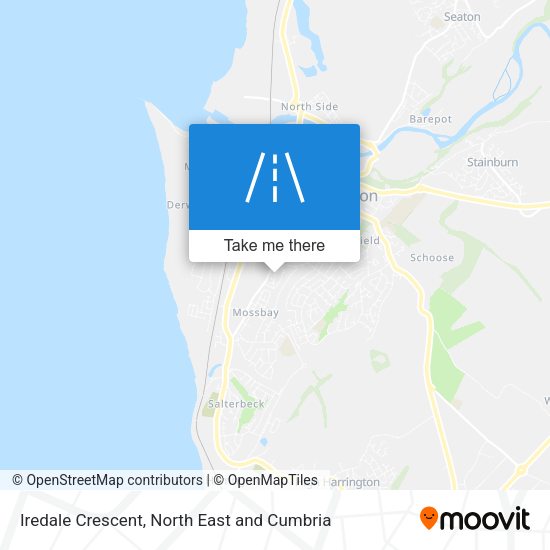 Iredale Crescent map