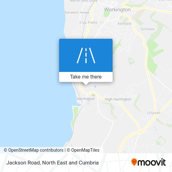 Jackson Road map