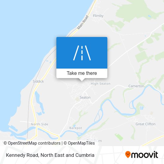 Kennedy Road map