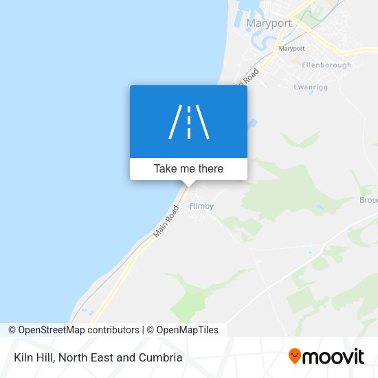 Kiln Hill map