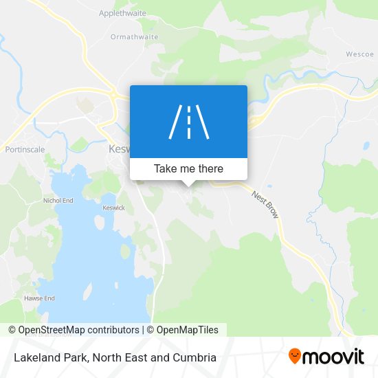 Lakeland Park map