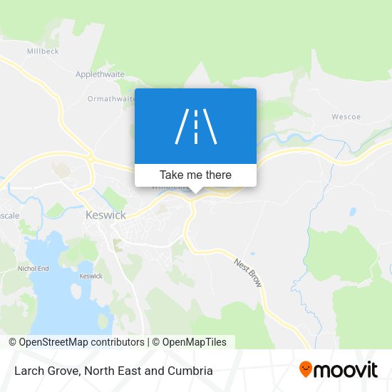 Larch Grove map