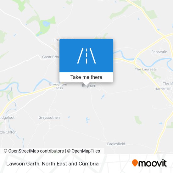 Lawson Garth map