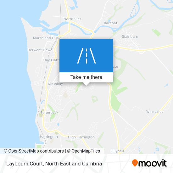 Laybourn Court map