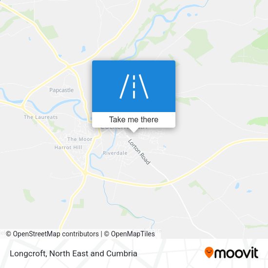 Longcroft map