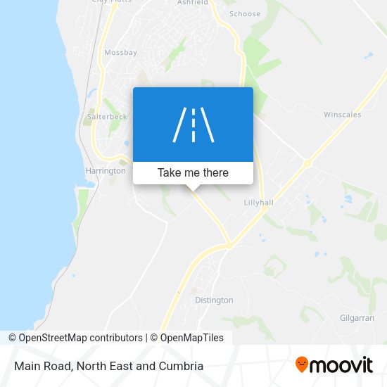Main Road map