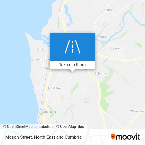 Mason Street map
