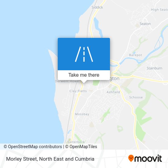 Morley Street map