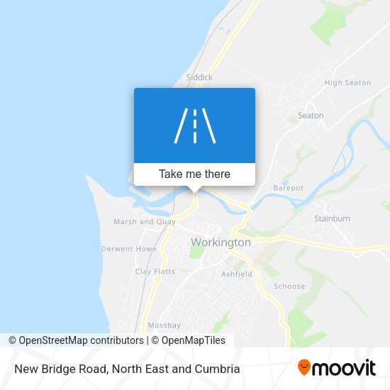 New Bridge Road map